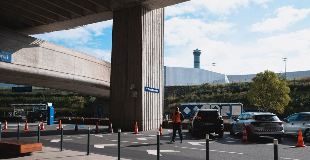 parkings d'aéroport